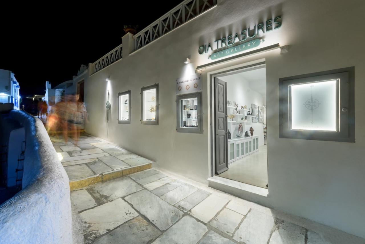 Oia Treasures Art Suites Ngoại thất bức ảnh